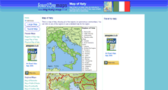 Desktop Screenshot of big-italy-map.co.uk